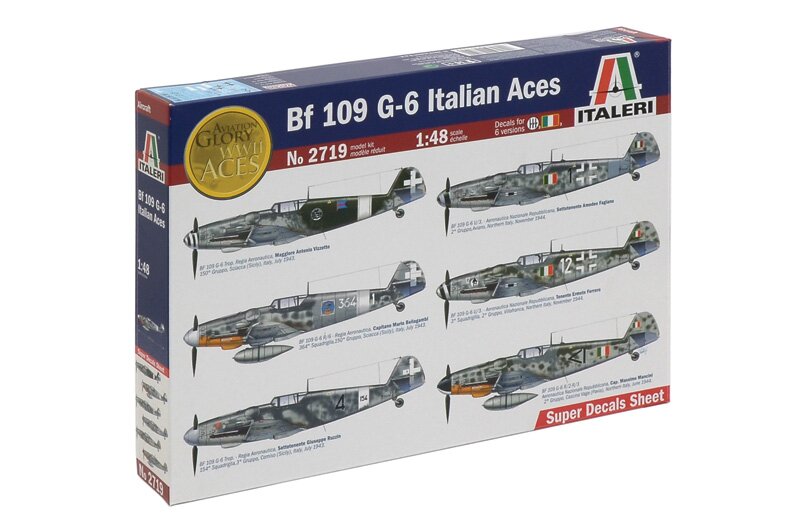 модель Самолет BF-109G-6 ITALIAN ACES